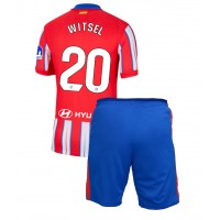 Atletico Madrid Axel Witsel #20 Koti Peliasu Lasten 2024-25 Lyhythihainen (+ Lyhyet housut)